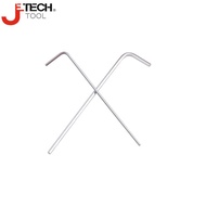 Jetech Jetech Jetech Hardware Tools Allen Wrench Bulk Flat Head Chrome Plated Silver Short PS Series