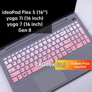 Lenovo Keyboard Cover ideaPad Flex 5 16'' inch yoga 7i yoga 7 16'' 2 in 1 Laptop Keyboard Protector 