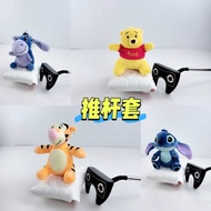 Pooh Golf Putter Cover Cartoon Plush Putter Cover Putter Protective Cover Iron Cover Cap Cover Putte