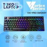 terlaris VortexSeries VX7 Pro Smokey Black Edition Mechanical Gaming