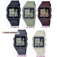 Casio LF-20W Retro Vintage Series Twin graph Digital Watch UNISEX WATCH