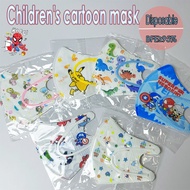 3D Duckbill Kid Mask Cartoon Multicolor Mix Color 0-3 Age Baby 4-12 Year Old Kids Mask 3 Layers Disp