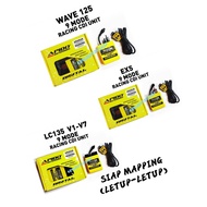 APIDO ( SIAP MAPPING LETUP API ) 9 MODE RACING CDI LC135 V1-V7 EX5 DREAM WAVE100 KRISS100 WAVE125 W1