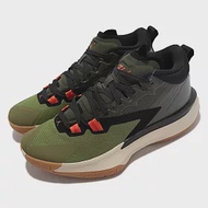 Nike 籃球鞋 Jordan Zion 1 PF 男鞋 喬丹 氣墊 避震 包覆 明星款 錫安 綠 卡其 DA3129-300 25.5cm GREEN/KHAKI