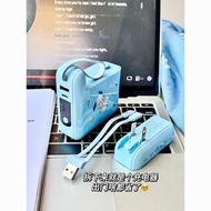 3C Certified Purple Festival Three-in-One Charger Suitable for Xiaomi 17promax Portable Plug Power B