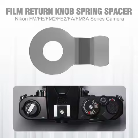 Film Rewind Knob Lever Return Flat Spring Spacer Repair Part Assembly for Nikon FM FE FM2 FE2 FA FM3