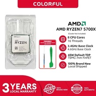 AMD Ryzen 7 5700X AMD Ryzen 5 5600/5600X/7500F/7600X Desktop CPU Tray Type (Cooler Not Included) COD