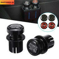 2pcs 21mm Black Car Lighter Socket Cover Cap Dustproof Child Safe Plastic Covers