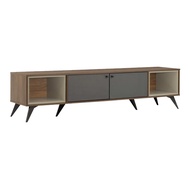 | SKModernFurniture | TV Console Cabinet with doors Drawers  [SG SELLER]