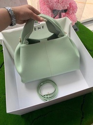 Polene Numero Neuf Crossbody Mint Green