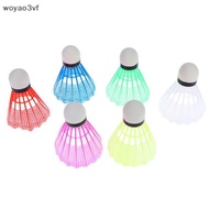 [O3VF] 6/12Pack Wear Resistant Plastic Badminton Shuttlecocks for Beginner Daily Training Club Casua