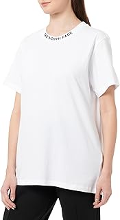 NF0A87DJFN41 Women's S/S Zumu Relaxed Tee T-Shirt TNF White Size M, Tnf White, Medium