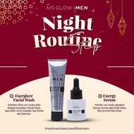 Terlaris !!! MS GLOW MEN FACIAL WASH &amp; MS GLOW MEN SERUM