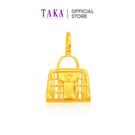 TAKA Jewellery 916 Gold Handbag Pendant