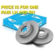 BENDIX SWIFTFIT FRONT DISC ROTOR ALZA (1PAIR) LH&RH BR9496