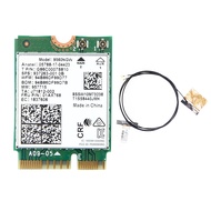 9560NGW WiFi Card+Antenna 1730Mbps Wireless AC 9560 Dual Band 2.4G+5G BT 5.0 802.11Ac M.2 CNVI 9560N