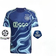 Ajax 2025-26 season away high-quality football fan jersey S-4XL