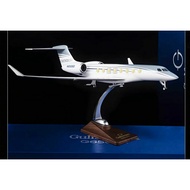 Gulfstream G650ER Private Jet Business Jet Corporate 1/68 Display model Premium Decorations Selectio