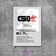 Wooden Poster aesthetic wall decoration Cover Album band Go Live Stray Kids wooden poster music Room