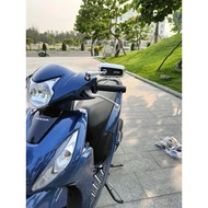 Gương Kính chiếu hậu H2C V5 nhôm  CNC hàng  xịn gắng xe máy.