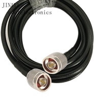 1pc N male to N male connector 5D-FB 50-5 RG6 RF Coaxial Cable Adapter Coax Low Loss Cable 50ohm 1m 