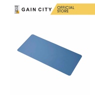 Elecom Soft Leather L Size Desk Mat - Light Blue Mp-dm04lbu