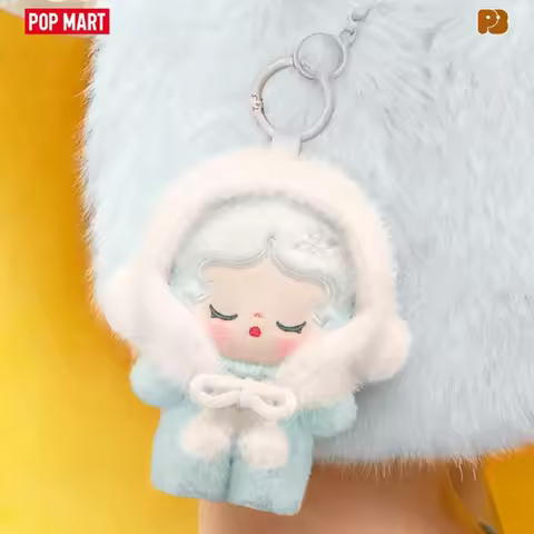 POP MART POPBEAN Fluffy Cozy Series PLUSH PENDANTBLIND BOX Mystery Box Genuine Blind Box Guess Toys 