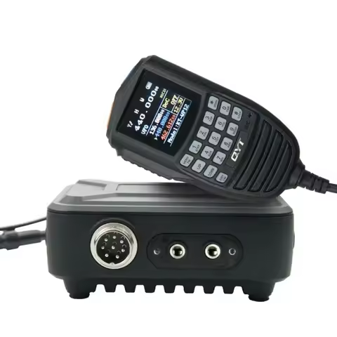 QYT KT-9900 Mobile Car Radio 25W DMR Radio Two Way Radio Walkie Talkie LCD Display KT-WP12 Walkie Ta