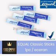 [ 1 pc Single/ ] EQUAL Classic Sweetener Sticks | Sweetener Sweetener | Zero Calorie Sugar | Sugar S