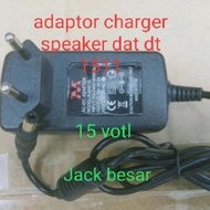 (DISKON) ADAPTOR/CHARGER SPEAKER DAT DT 1511 15V 2A BERKUALITAS DAT DT