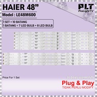 48'' HAIER LAMPU LED TV LE48M600 LED TV Backlight HAIER 48 INCH LED Back Light TV 48M600