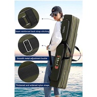 Wei TE SEN Three Layer Fishing Bag Waterproof Fishing Rod Bag 120cm - MS20 - Green