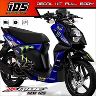 Stiker Motor Xride 125 Full Body Decal Xride 125 Stiker Xride 125 Dekal Xride decal X ride 125 Full