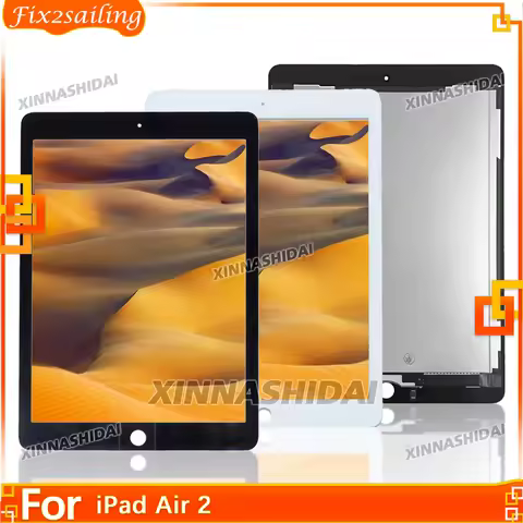 New For iPad Air 2 A1566 A1567 LCD Display Touch Screen Digitizer Assembly Replacement For iPad Air 