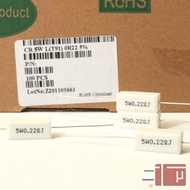 Resistor Kapur 0.22R 0.22 Ohm 5W Taiwan Kaki Tembaga