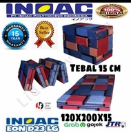 KASUR BUSA INOAC ASLI/ KASUR LIPAT BUSA INOAC/ KASUR LANTAI INOAC. UKURAN 120X200X15