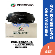 PERODUA ProGanti Front Disc Brake Pad For Perodua Alza All Model (04465-46R02)