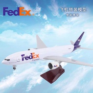 FedEx FedEx Cargo Airplane Model Simulation B777 Model Airplane Model Souvenir Collection Ornaments