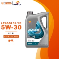 REPSOL LEADER C2/C3 5W-30 API SN/CF FULLY SYNTHETIC ENGINE OIL (4 LITERS)