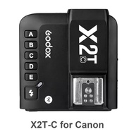 Godox X2t บลูทูธไร้สายแฟลชทริกเกอร์ C/n/s/f/o/p เหมาะสำหรับ Canon Nikon SONY Fujifilm TTL Bluetooth