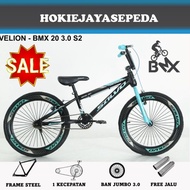 SEPEDA BMX 20" VELION - SALVO BAN 20 X 3.0 DAN 2.40 UNTUK ANAK 9 TAHUN