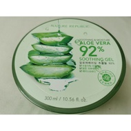Nature Republic Korea 100% Original Soothing &amp; Moisture Aloe Vera 92% Smoothing Gel 300ml