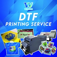 DTF Printing Service for DTF Film Sticker (A2 & 1 METER)