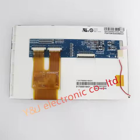 FG0700K5DSSWBG01 7" 800*480 TFT-LCD Screen Panel Y&J supply