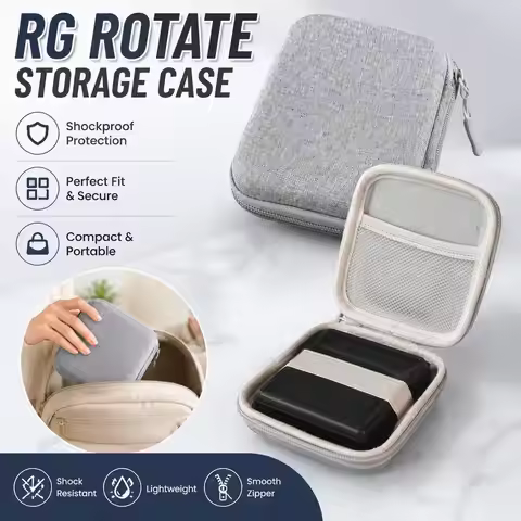 Upgrade Portable For RG35XXSP Case Handheld Hard Shell Anbernic RG35XX SP Protect Bag Game Accessori