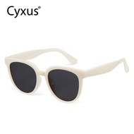 Cyxus Shortsighted Polarized Sunglasses Small Face Frame Correction Vision UV400 Non-slip Mirror Leg