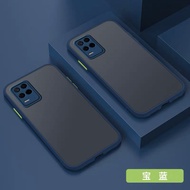 เคส Case OPPO A54 4G เคสโทรศัพท์ Oppo a54 เคสกันกระแทก ขอบสีหลังขุ่น