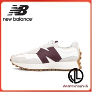ของแท้100%New Balance NB WS327KB สีขาวเทาแดง Unisex รองเท้า AUTHENTIC PRODUCT DISCOUNT Official genuine  Running Shoes รองเท้าวิ่ง กันลื่น สําหรับผู้ชาย ผู้หญิง