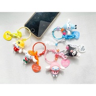 GANTUNGAN Diy Keychain Cute doggy Character Chain HK for Mobile DY16 DY17