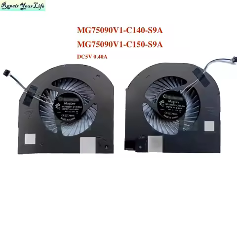 Laptop Cooling Fans for Dell Precision 7730 M7730 7740 M7740 P74F MG75090V1-C140-S9A C150 CPU GPU Fa